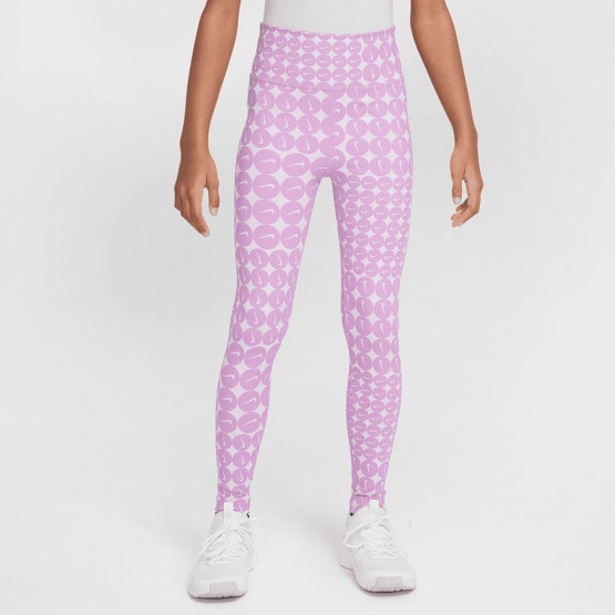 Nike One Dri-FIT AOP Kids' Leggings