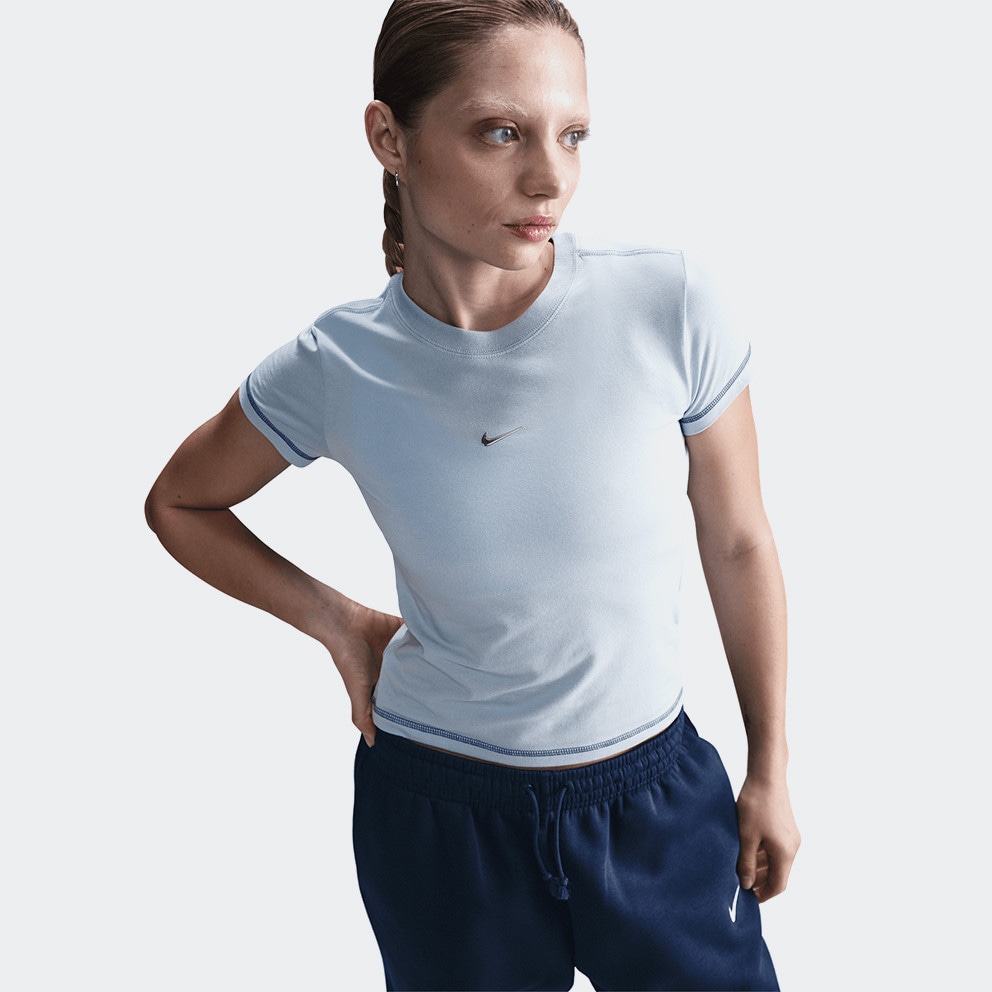 Nike Chill Knit Slim Cropped  Γυναικείο T-Shirt