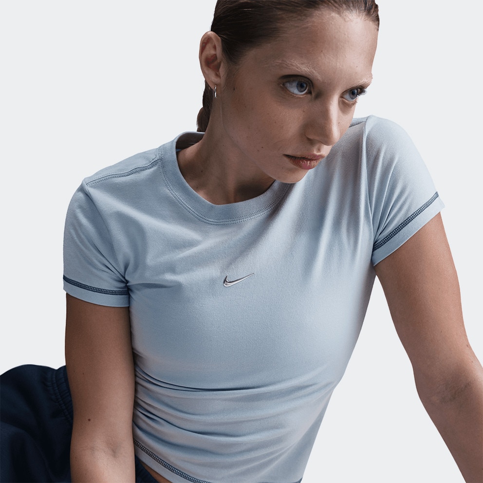 Nike Chill Knit Slim Cropped  Γυναικείο T-Shirt