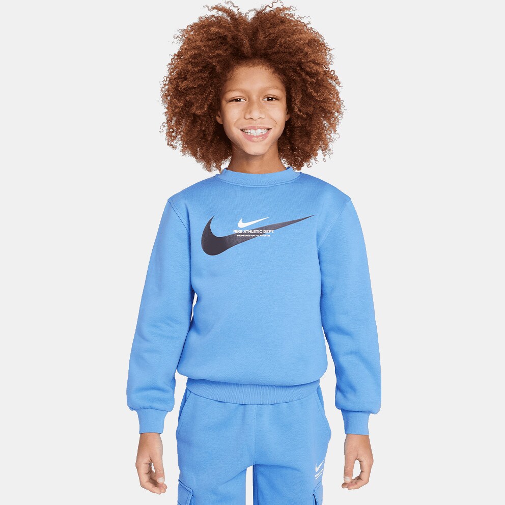 Nike Sportswear Fleece Παιδική Μπλούζα Φούτερ