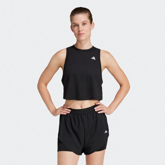 adidas Γυναικείο Αμάνικο T-Shirt Crop