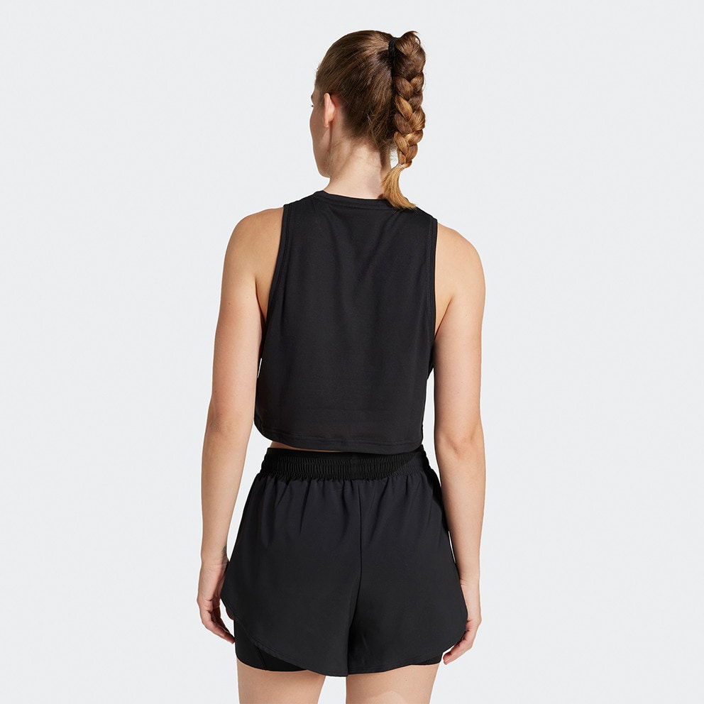 adidas Γυναικείο Αμάνικο T-Shirt Crop