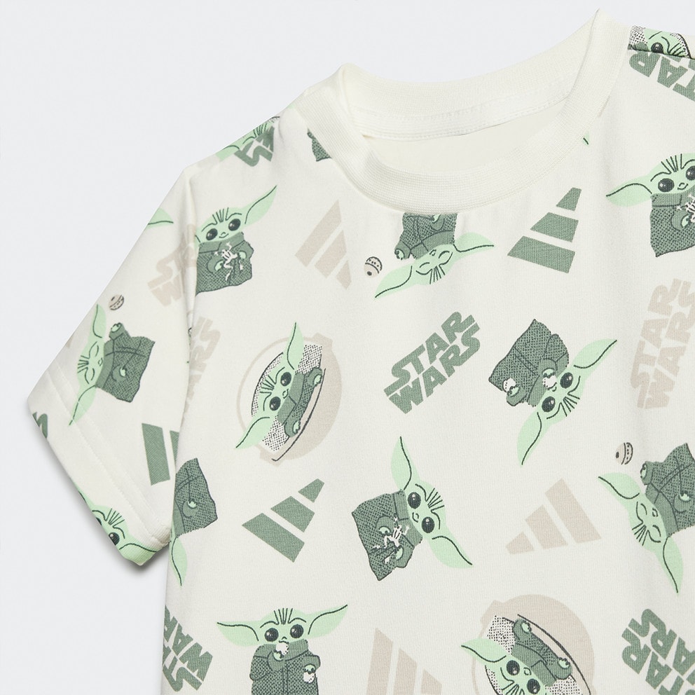 adidas Sportswear Star Wars Mandalorian Βρεφικό Σετ Φόρμας