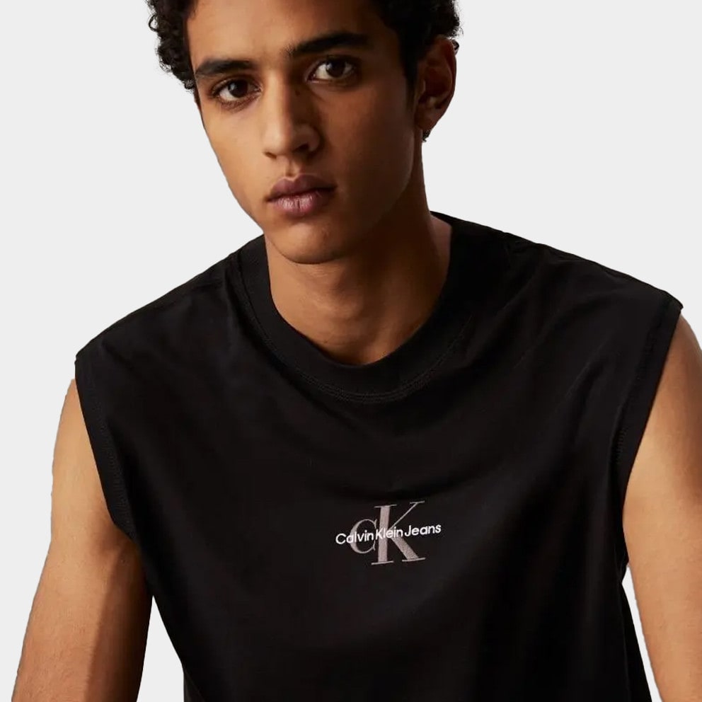 Calvin Klein Monologo Ανδρικό Αμάνικο T-Shirt