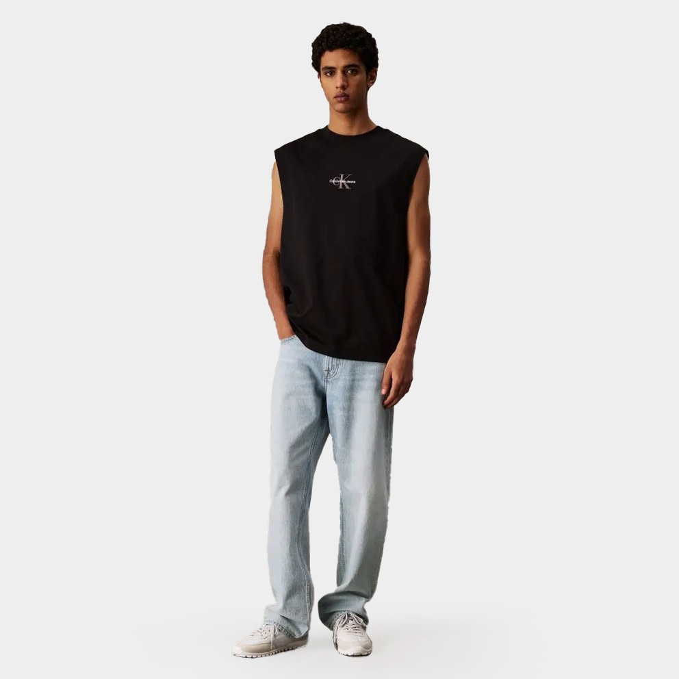 Calvin Klein Monologo Ανδρικό Αμάνικο T-Shirt
