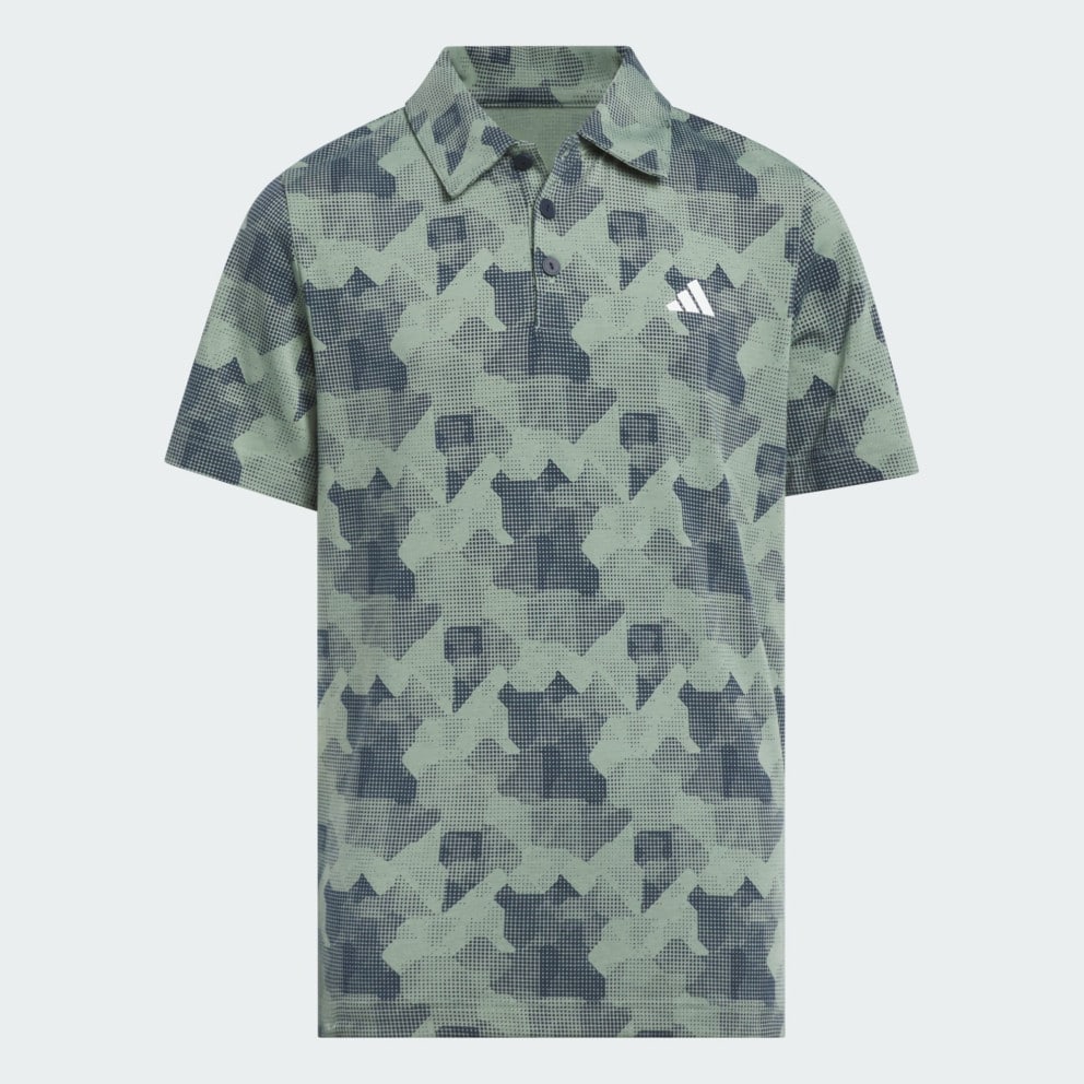adidas Printed Scripted Polo Shirt Kids