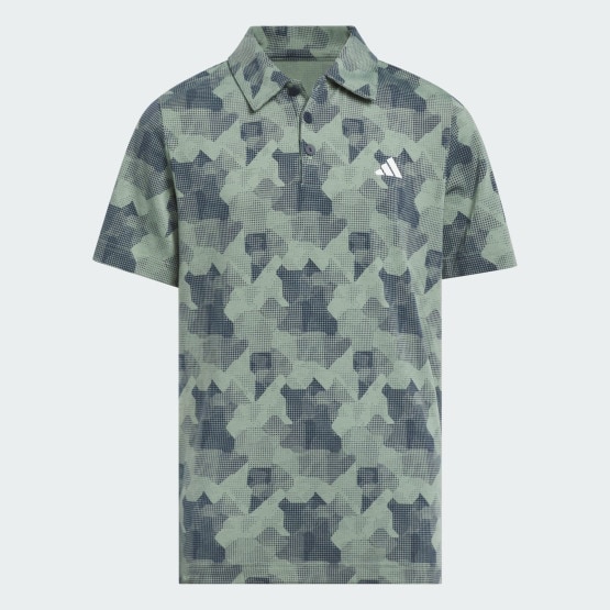 adidas Printed Scripted Polo Shirt Kids