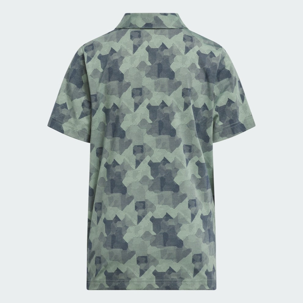 adidas Printed Scripted Polo Shirt Kids