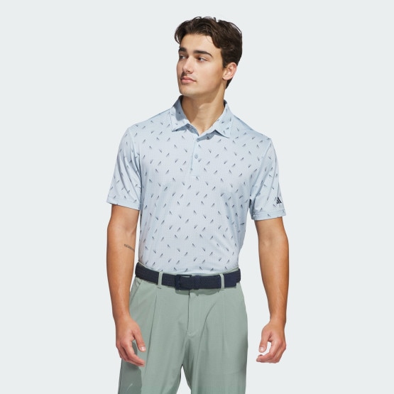 adidas Ultimate365 Printed Mesh Polo Shirt