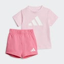 adidas Originals Bl T-Set 160 Short Tee Βρεφικό Σετ Φόρμας