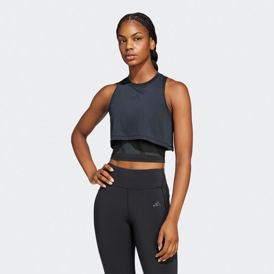 adidas Γυναικείο Αμάνικο T-Shirt Crop