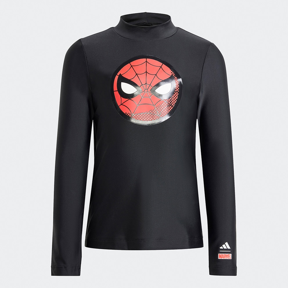adidas X Marvel Spiderman Long Sleeve Swimsuit