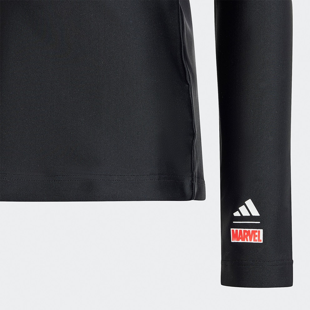 adidas X Marvel Spiderman Long Sleeve Swimsuit