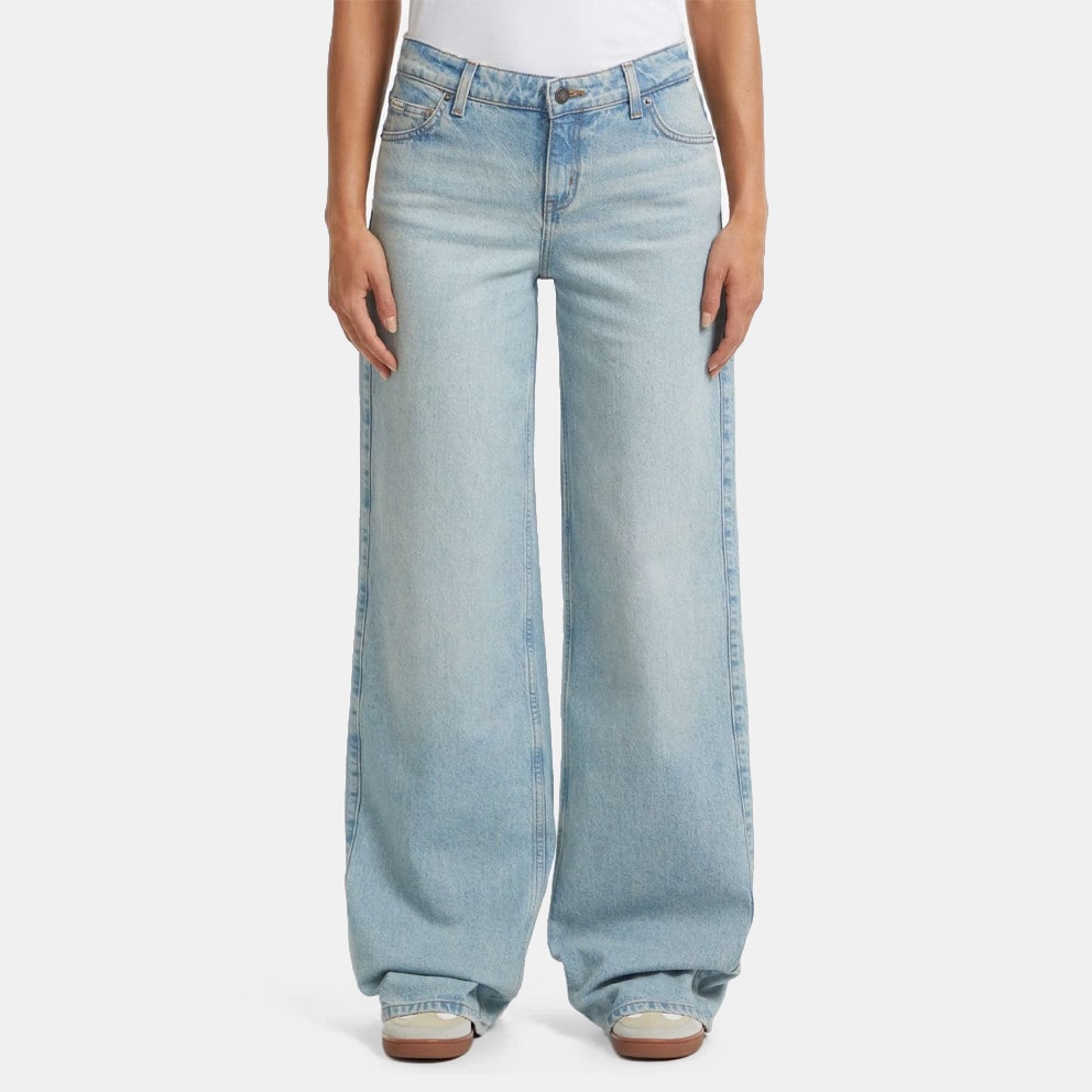 Guess Wide Leg Γυναικειο Τζιν Παντελόνι