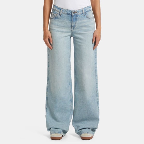 Guess Wide Leg Γυναικειο Τζιν Παντελόνι