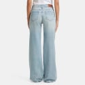 Guess Wide Leg Γυναικειο Τζιν Παντελόνι