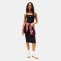 Tommy Jeans Script Strap Midi Γυναικείο Φόρεμα