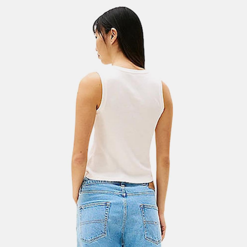 Tommy Jeans Script Γυναικείο Αμάνικο T-Shirt