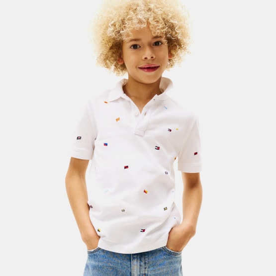 Tommy Jeans All Over Flag Kids' T-Shirt