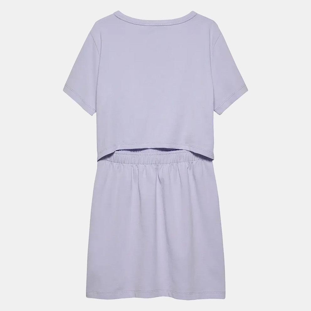 Calvin Klein Monologo Metallic Παιδικό Φόρεμα