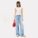 Tommy Jeans Essential Rib Γυναικείο Αμάνικο T-Shirt