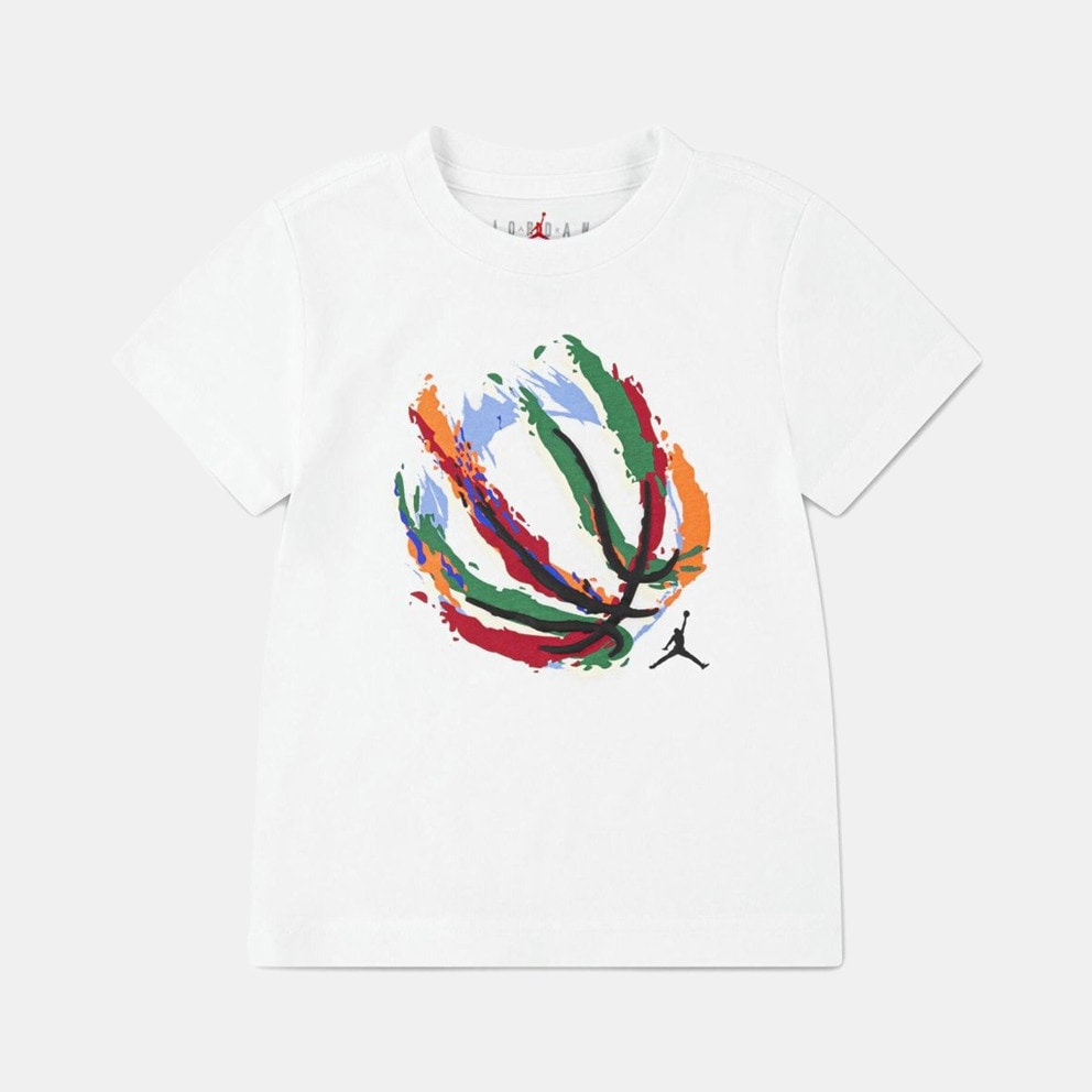 Jordan Basketball Fire Kids' T-Shirts