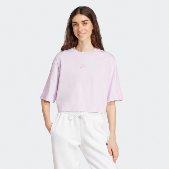 adidas Sportswear Essentials Γυναικείο Cropped T-Shirt