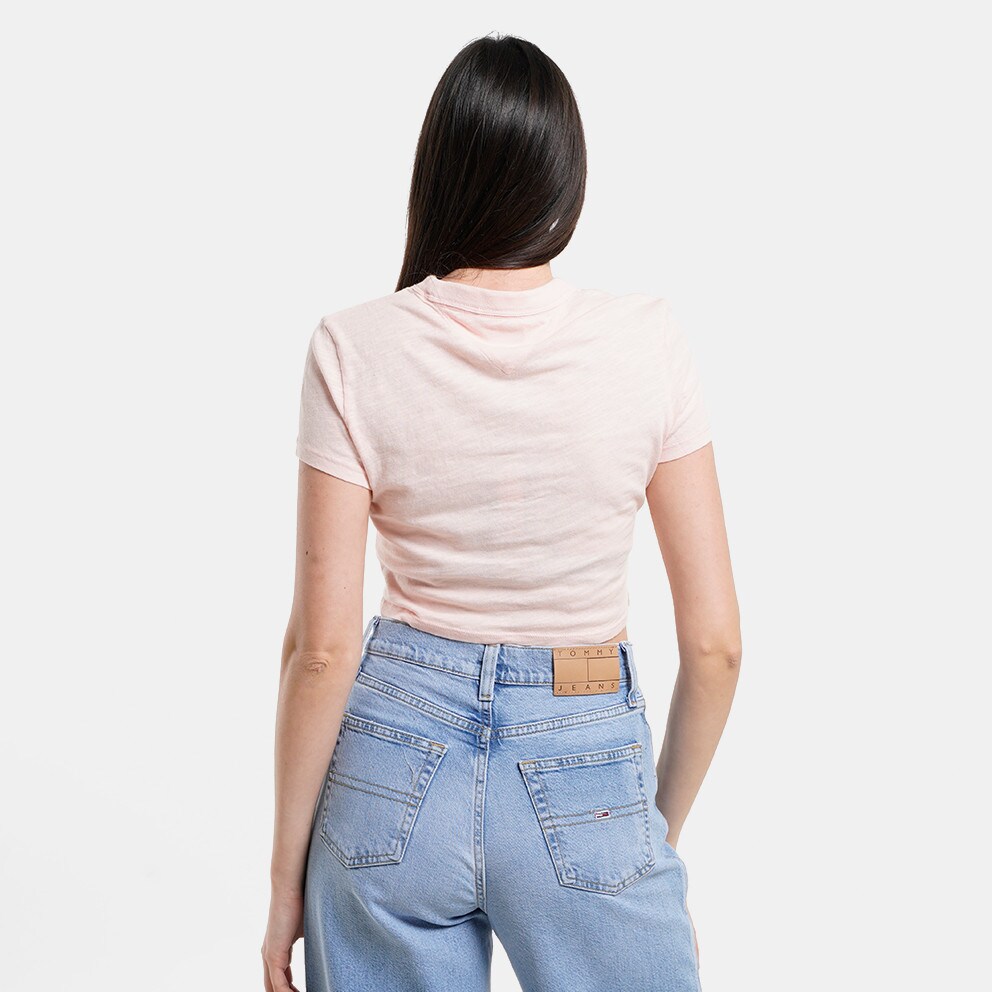 Tommy Jeans Γυναικείο T-Shirt Crop