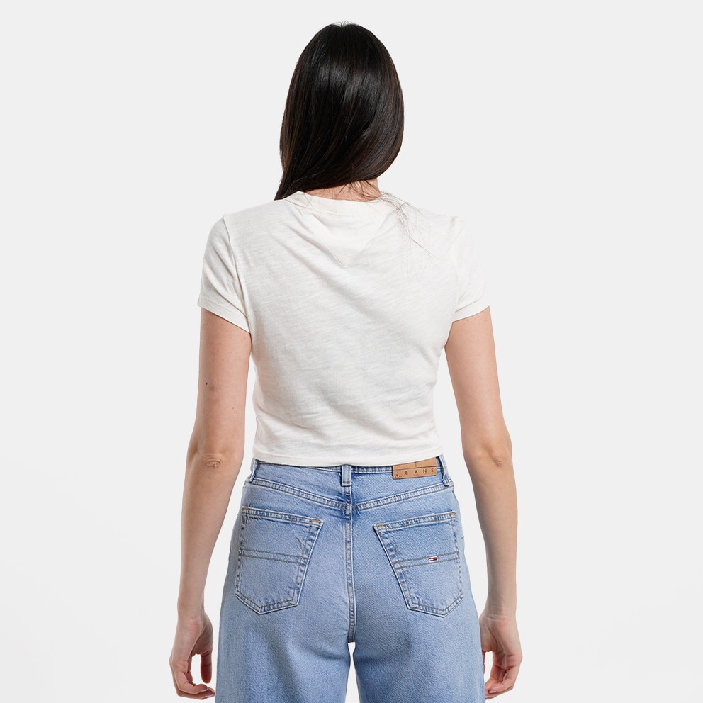 Tommy Jeans Γυναικείο T-Shirt Crop