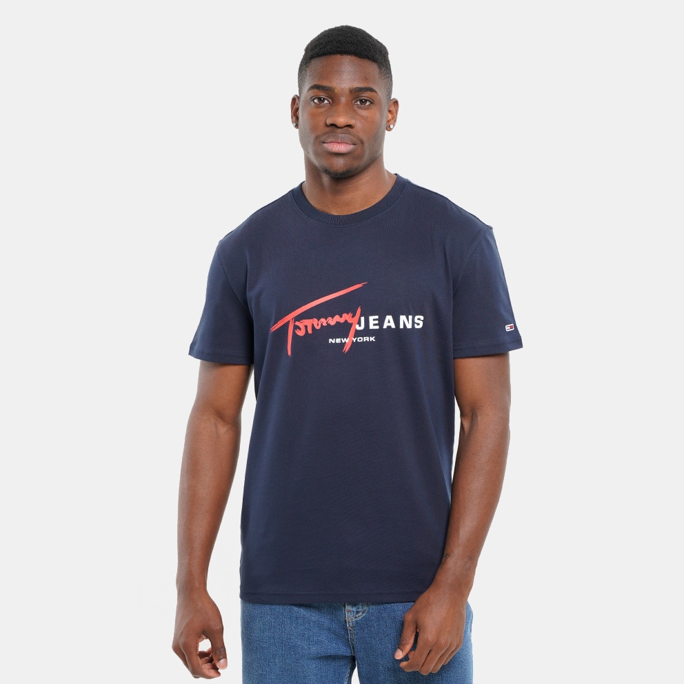 Tommy Jeans Signature Dna Ανδρικό T-Shirt