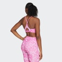 adidas Aeroreact  All Me Allover Print Light Support Γυναικείο Αθλητικό Μπουστάκι