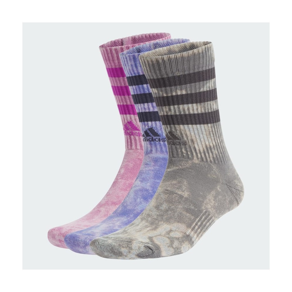 adidas 3-Stripes Stonewash Crew Socks 3 Pairs