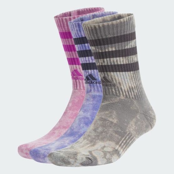 adidas 3-Stripes Stonewash Crew Socks 3 Pairs