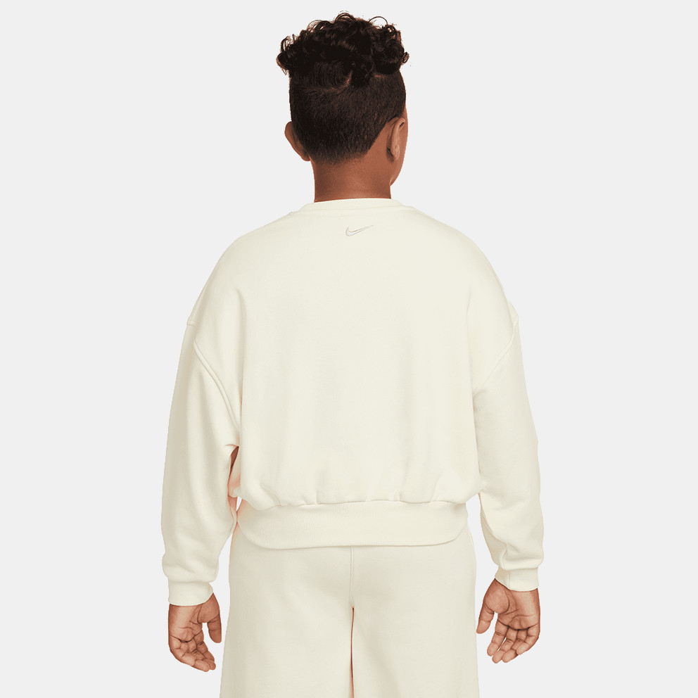 Nike Streetwear Club Fleece Boxy Crew GX Star Kids' Sweatshirt
