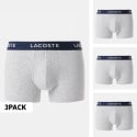 Lacoste Σετ 3 Εσωρουχων Trunk