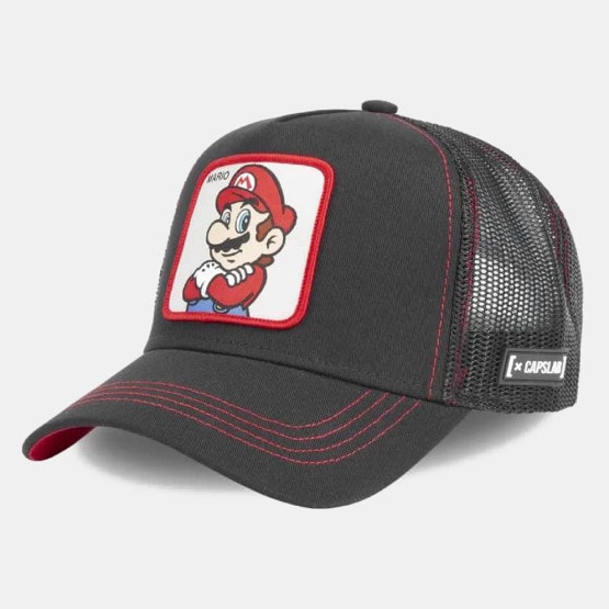 Capslab Casquette Homme Trucker Super Mario Hat