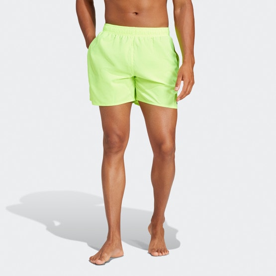 adidas Solid CLX Short-Length Swim Shorts