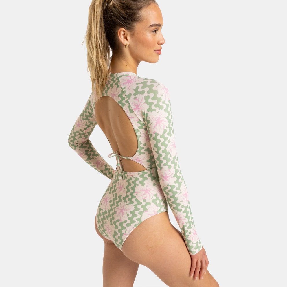 Roxy Hibiscus Daze Onesie Μαγιο Γυναικειο