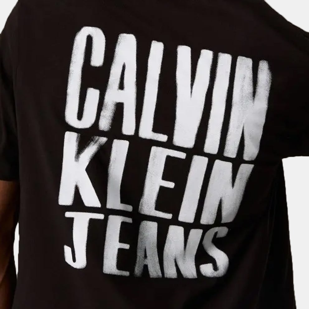 Calvin Klein Painted Jeans  Men's  T-Shirts