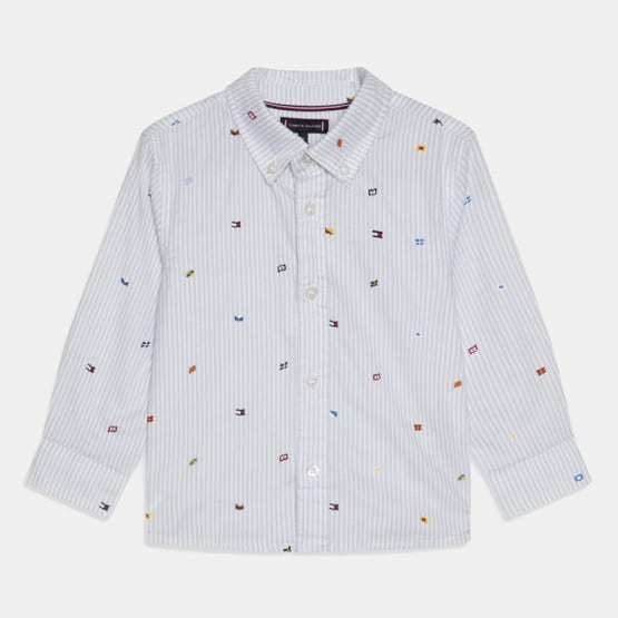 Tommy Jeans All Over Flag Printed Kids' Shirt