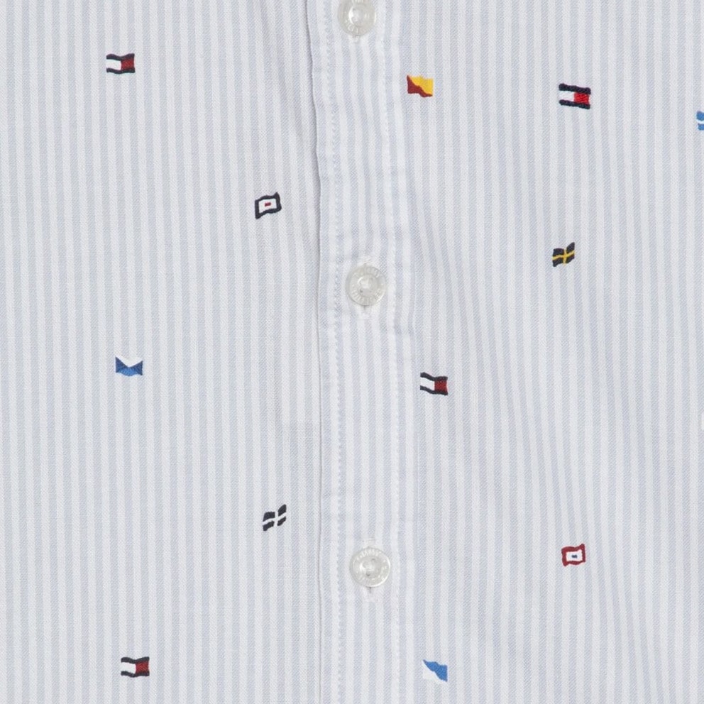 Tommy Jeans All Over Flag Printed Παιδικό Πουκάμισο