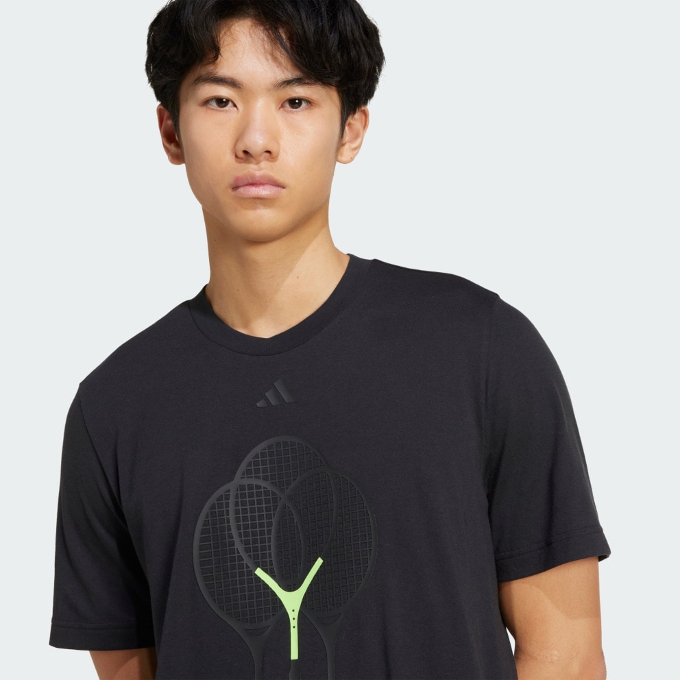 adidas Tennis 3 Rackets Graphic Tee
