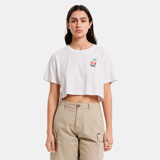 Emerson Γυναικείο Cropped T-Shirt