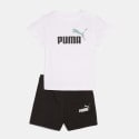 puma-minicats-ess-tee-and-shorts-set-inf