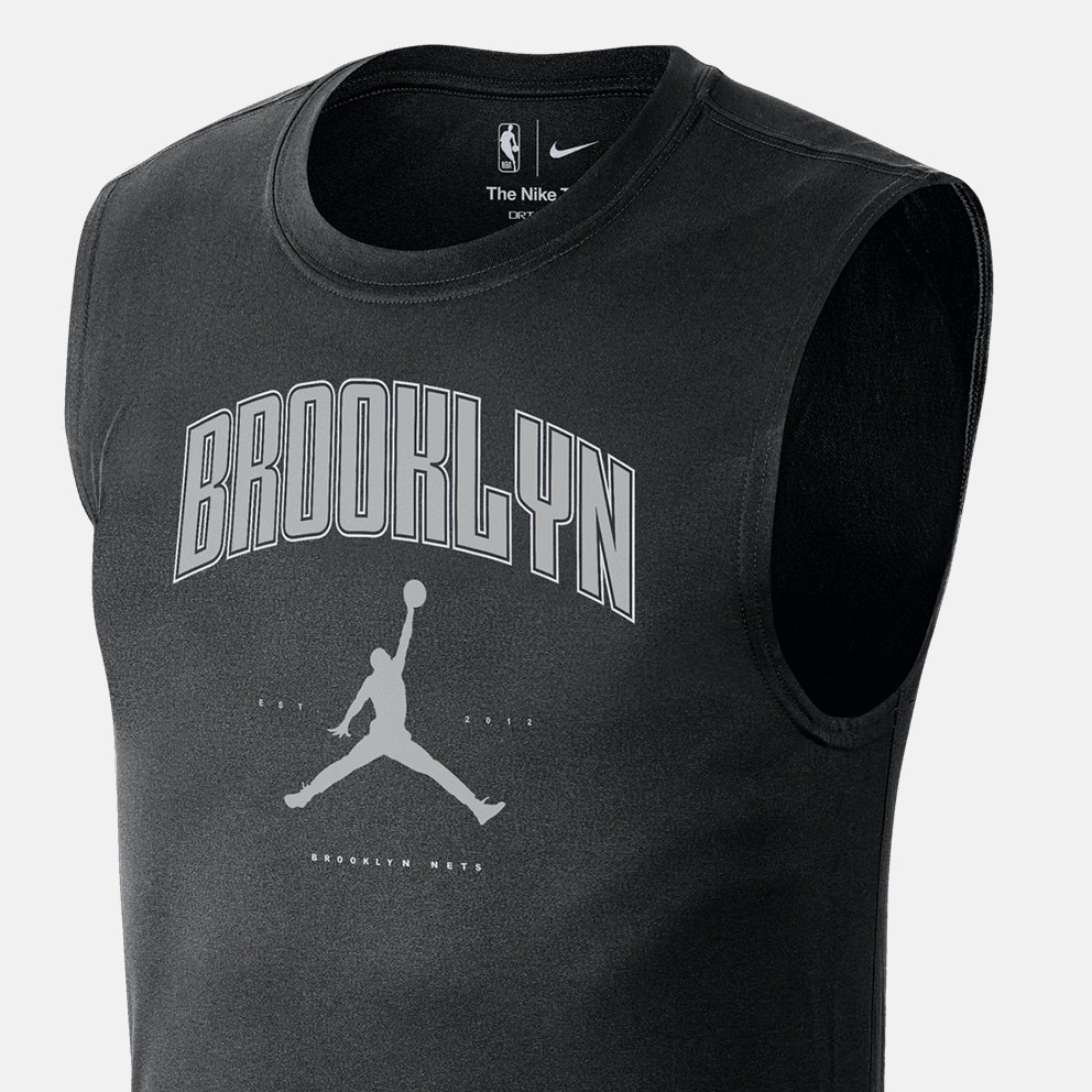 Jordan Brooklyn Nets Ανδρική Προπονητική Φανέλα