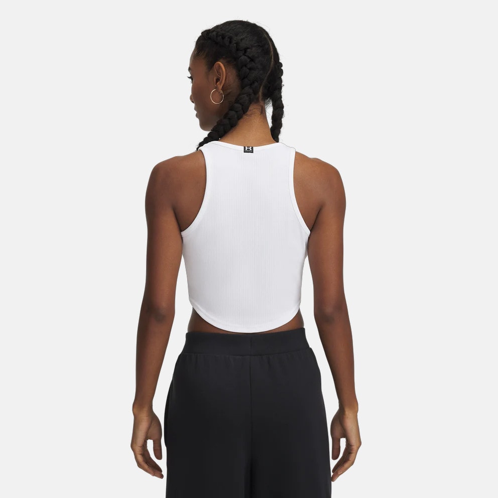 Under Armour UA Rival Rib Γυναικείο Αμάνικο T-Shirt