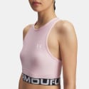 Under Armour HeatGear Rib Γυναικείο Αμάνικο T-Shirt