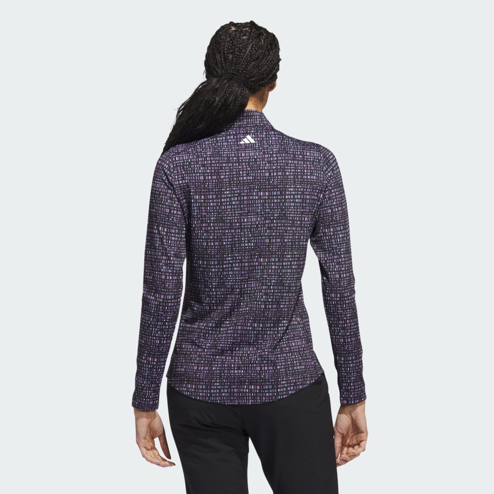 adidas Ultimate365 Printed Quarter Zip Mock