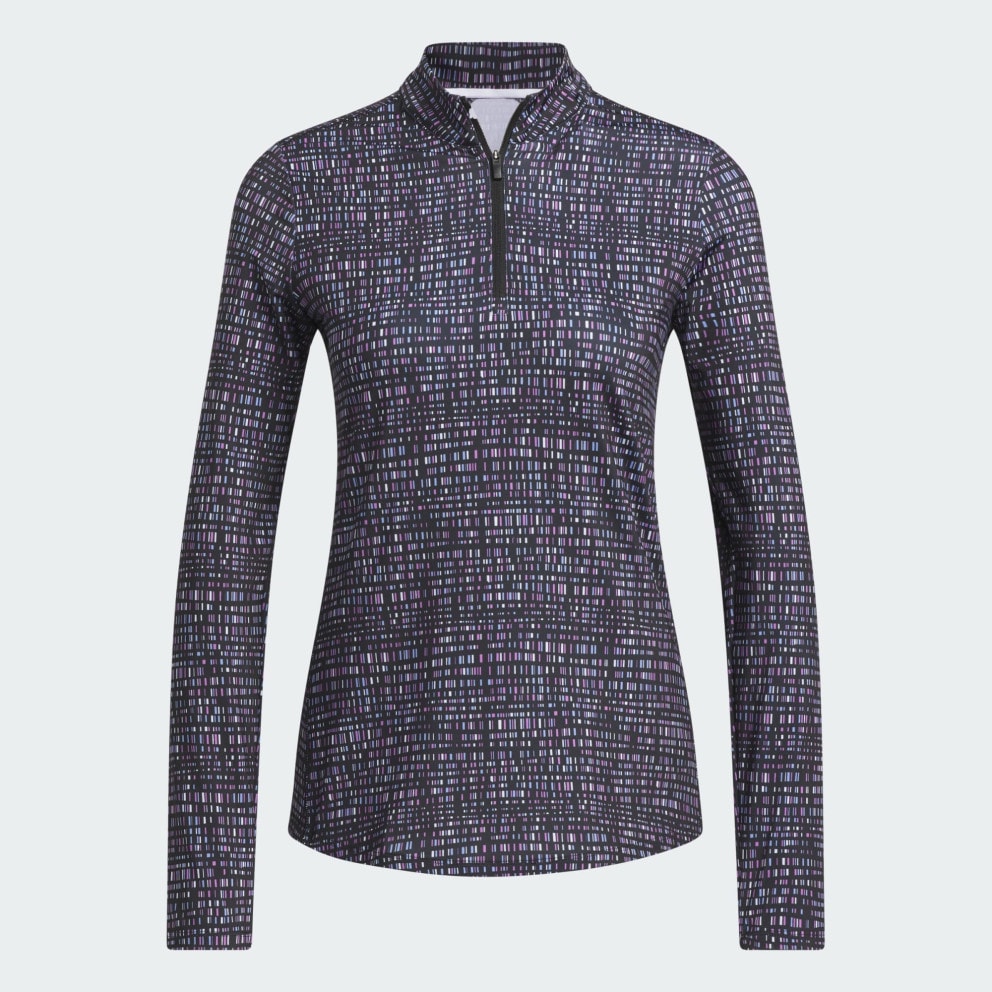 adidas Ultimate365 Printed Quarter Zip Mock