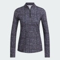 adidas Ultimate365 Printed Quarter Zip Mock